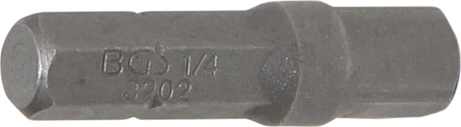 Behajtófej-racsni adapter | Külső hatszögletű 6,3 mm (1/4") - 6,3 mm (1/4") | 30 mm - Image 2