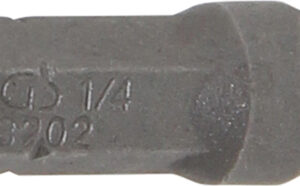 Behajtófej-racsni adapter | Külső hatszögletű 6,3 mm (1/4") - 6,3 mm (1/4") | 30 mm