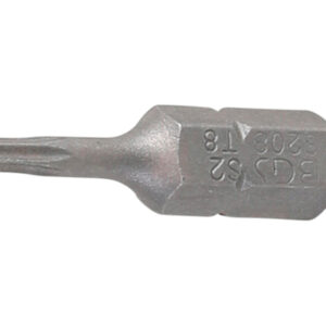 Behajtófej | Külső hatszögletű 6,3 mm (1/4") | T-profil (Torx) T8