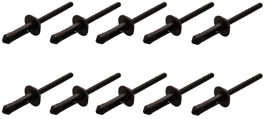 Műanyag popszegecsek a BGS 8463-hez | 5,0 x 15,8 mm | 10 darabos