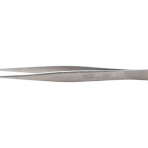 Hegyes nemesacél csipesz | egyenes | 125 mm