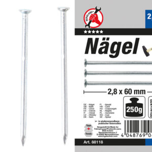 Szeg készlet 250 g | 2.8 x 60 mm