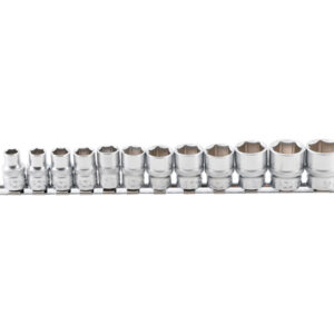 Dugókulcskészlet, hatszögletű | 10 mm (3/8") | 8 - 19 mm | 12 darabos