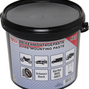 Abroncsszerelő paszta | fekete | 5 kg