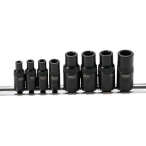 Menetfúró-befogó készlet | 1/4" / (3/8") mágneses | 8 darabos